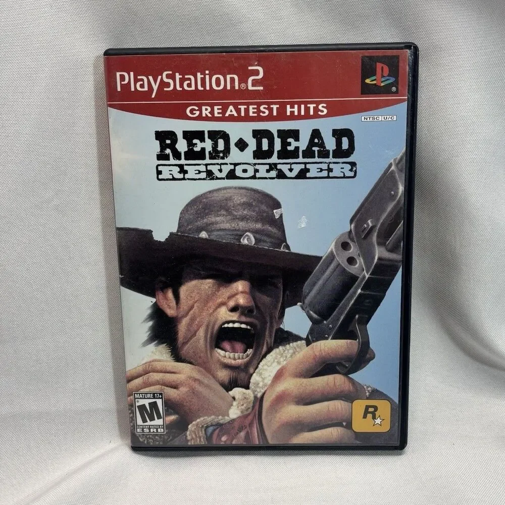 Red Dead Revolver CIB (Sony PlayStation 2, 2004) Tested & Working - Complete PS2
